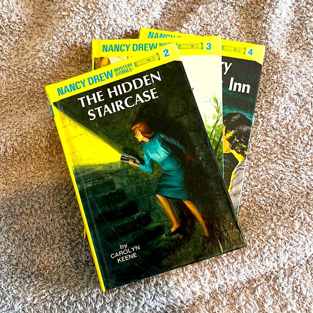 Nancy Drew Classics 1987 reprints 2-4